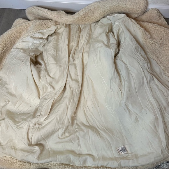 Free People Notched Teddy Peacoat Color Oatmeal
Size medium - Picture 5 of 14